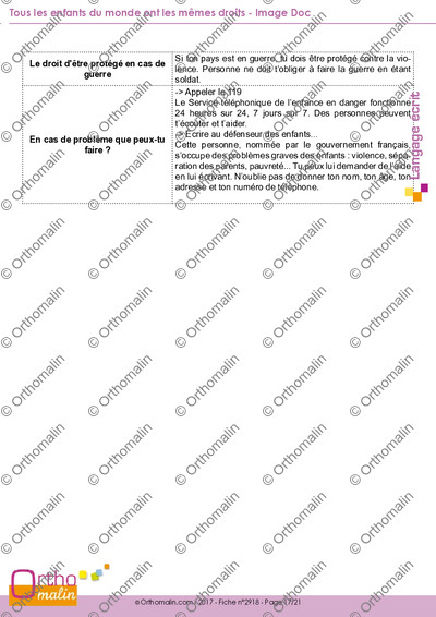 Page 17 de la fiche