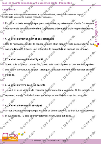 Page 3 de la fiche