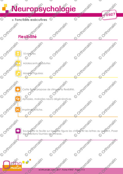 Page 1 de la fiche