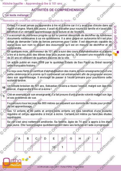 Page 18 de la fiche