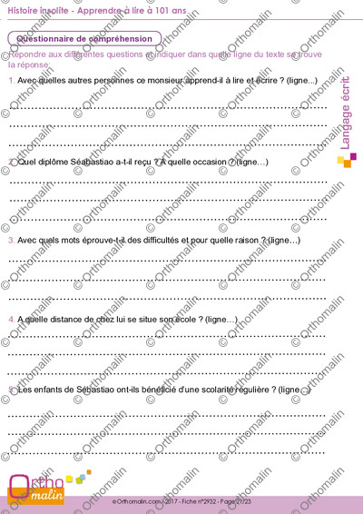 Page 21 de la fiche