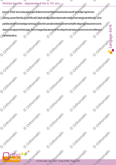Page 7 de la fiche
