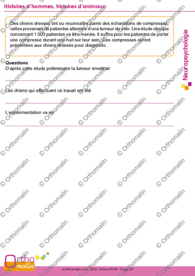 Page 3 de la fiche