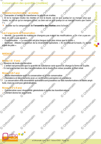 Page 3 de la fiche