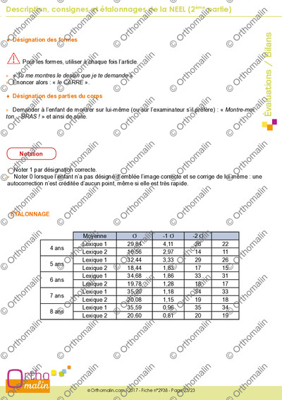 Page 23 de la fiche