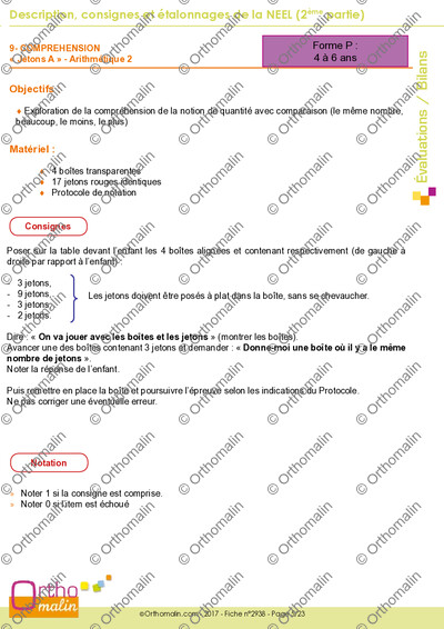 Page 5 de la fiche