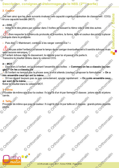 Page 8 de la fiche