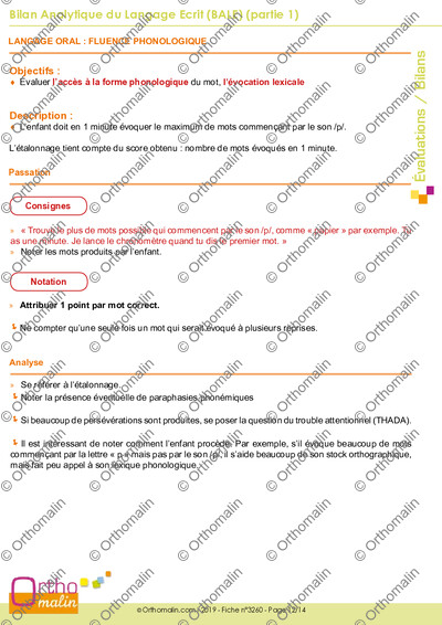 Page 12 de la fiche