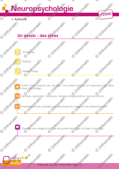 Page 1 de la fiche