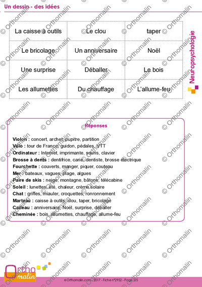 Page 5 de la fiche