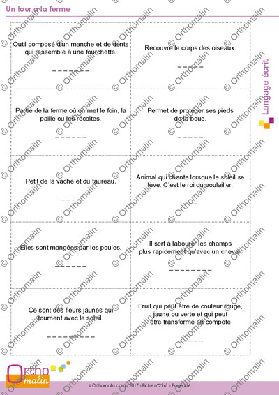 Page 4 de la fiche