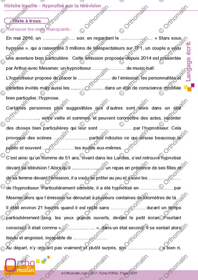 Page 16 de la fiche