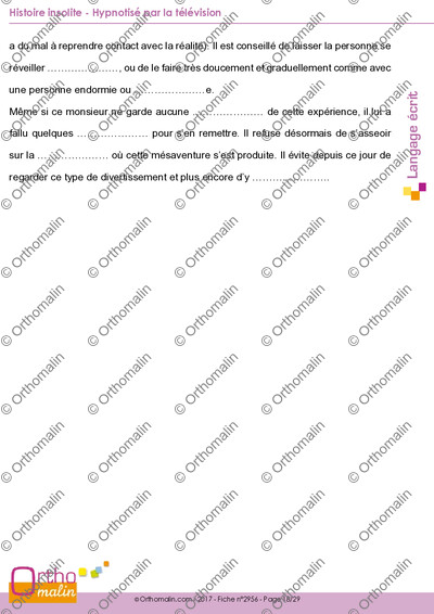 Page 18 de la fiche