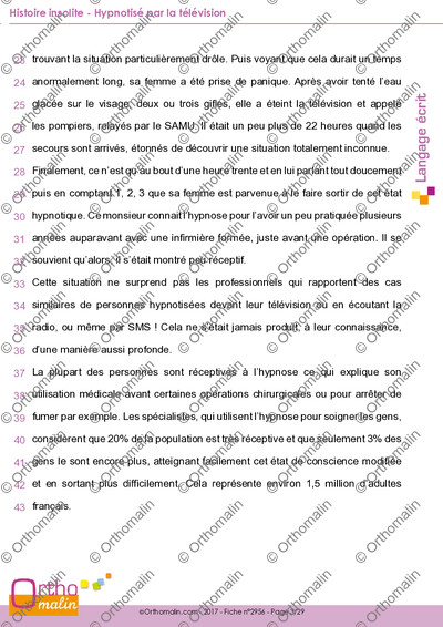 Page 3 de la fiche