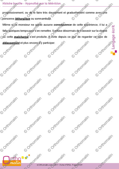 Page 21 de la fiche