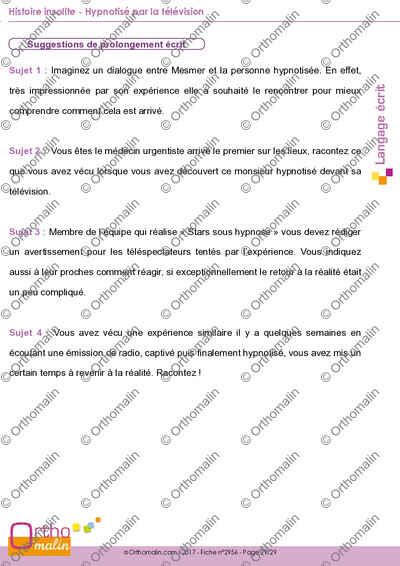Page 29 de la fiche