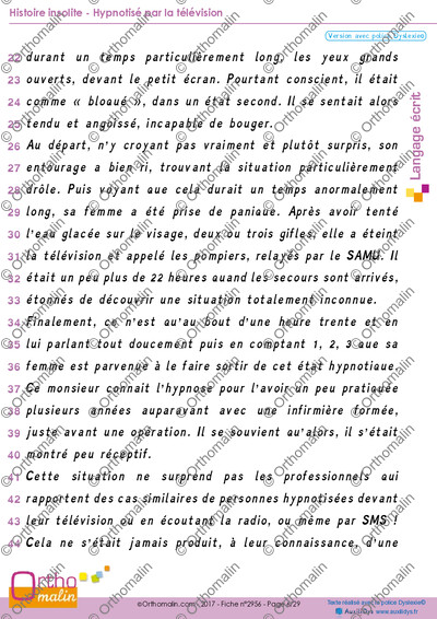 Page 6 de la fiche