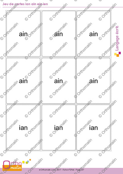 Page 5 de la fiche
