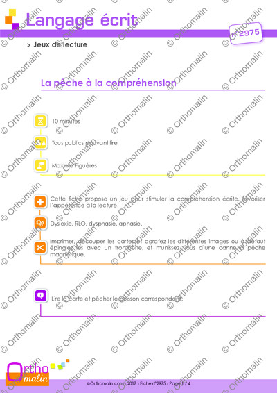 Page 1 de la fiche