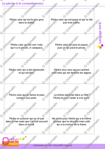 Page 3 de la fiche