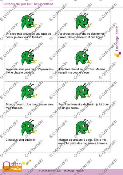 Page 3 de la fiche