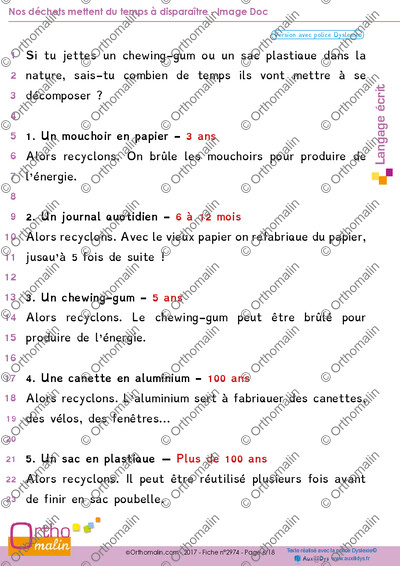 Page 6 de la fiche