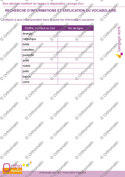 Page 8 de la fiche