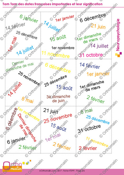 Page 2 de la fiche