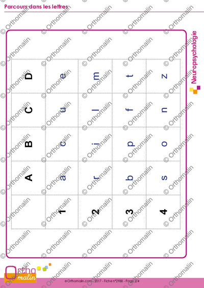 Page 2 de la fiche