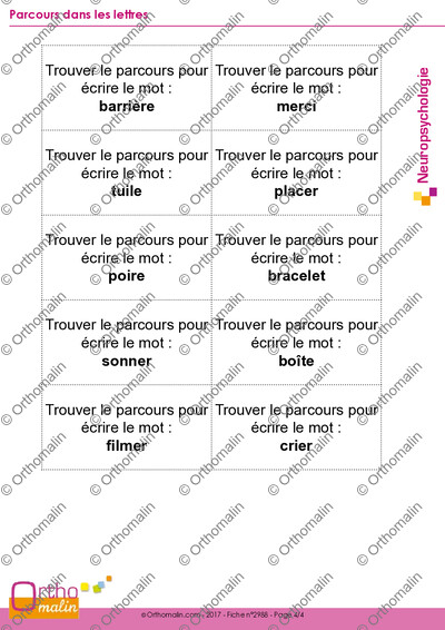 Page 4 de la fiche