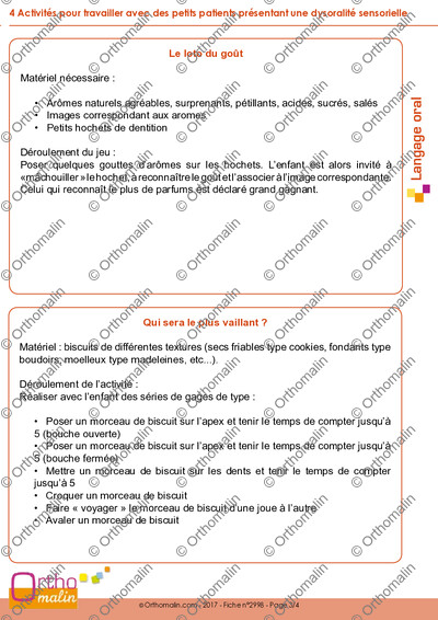 Page 3 de la fiche