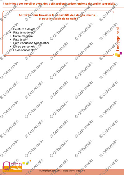 Page 4 de la fiche