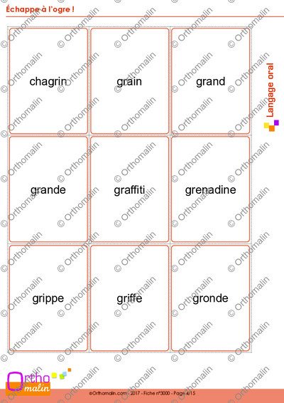Page 4 de la fiche