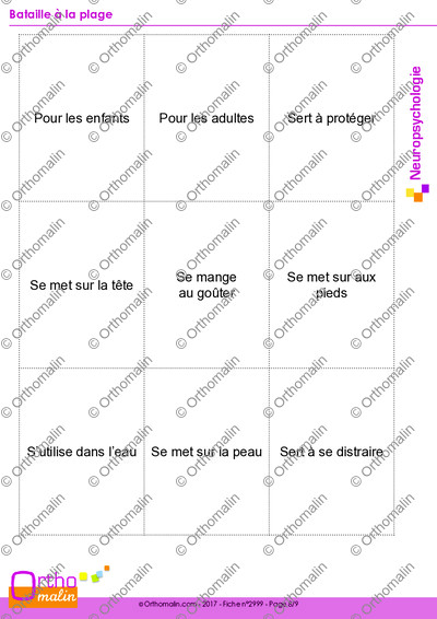 Page 8 de la fiche