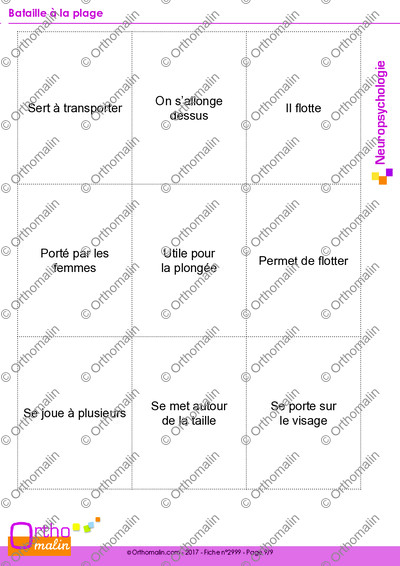 Page 9 de la fiche