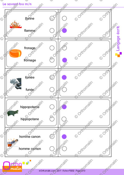 Page 6 de la fiche