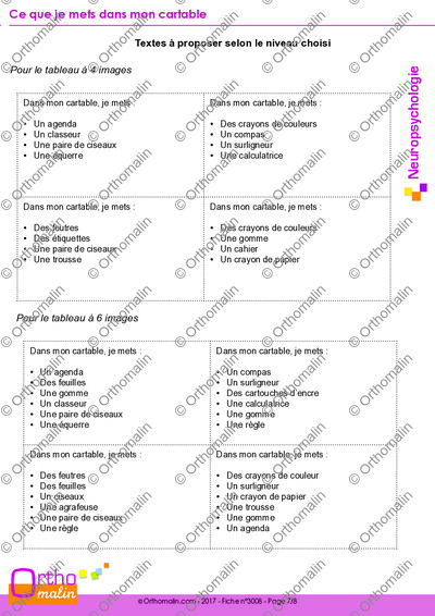 Page 7 de la fiche