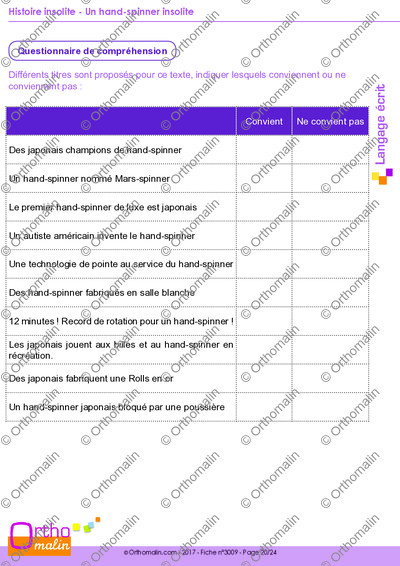 Page 20 de la fiche