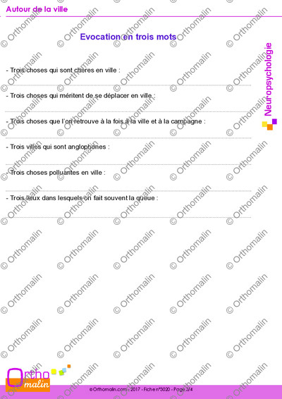 Page 3 de la fiche