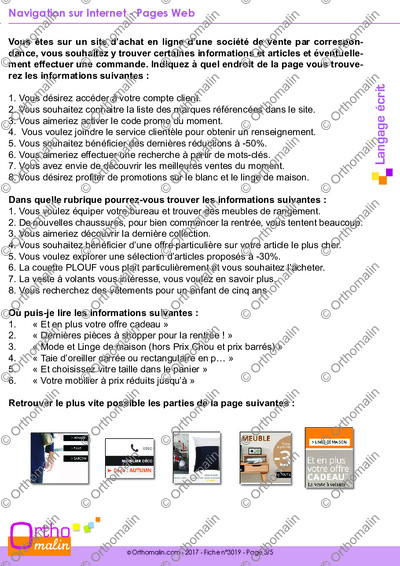 Page 5 de la fiche