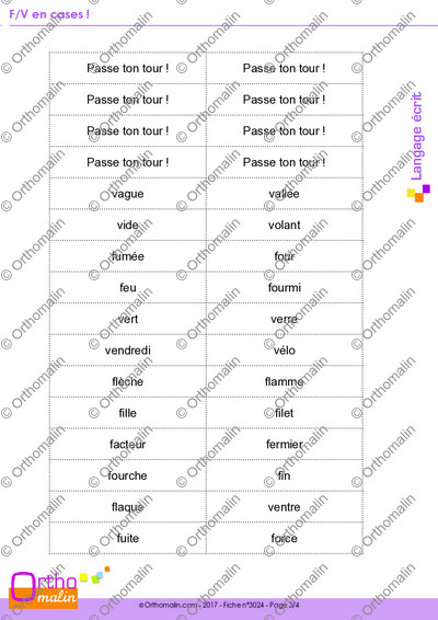 Page 3 de la fiche