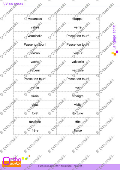 Page 4 de la fiche
