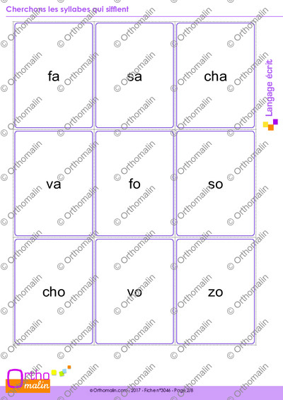 Page 2 de la fiche