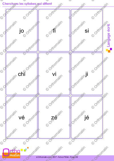 Page 3 de la fiche