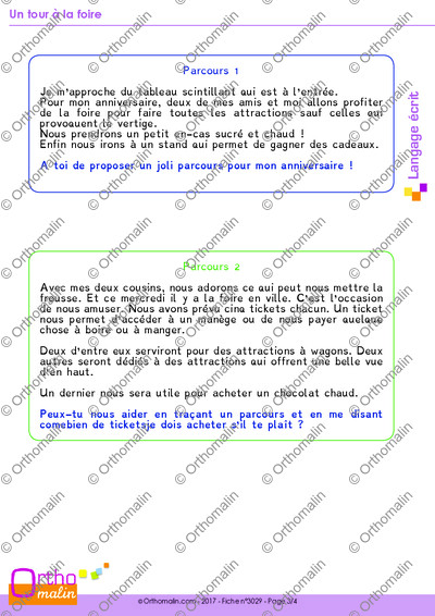Page 3 de la fiche