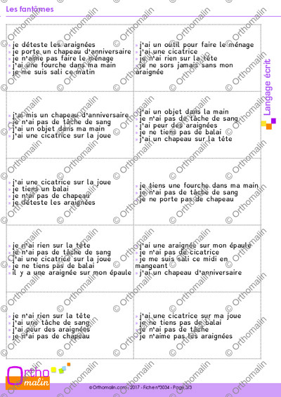 Page 3 de la fiche