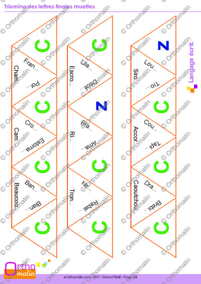 Page 5 de la fiche