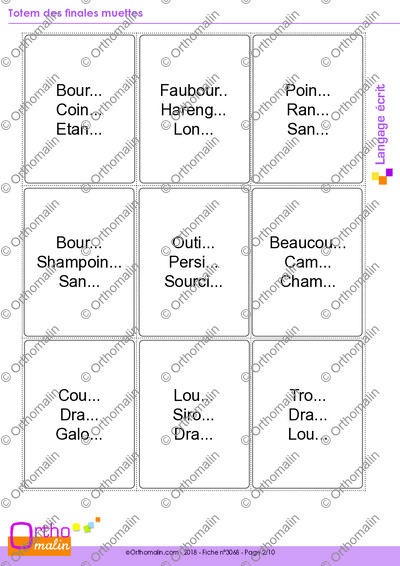 Page 2 de la fiche