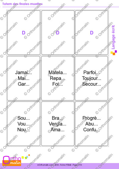 Page 7 de la fiche