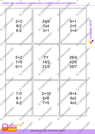 Page 8 de la fiche